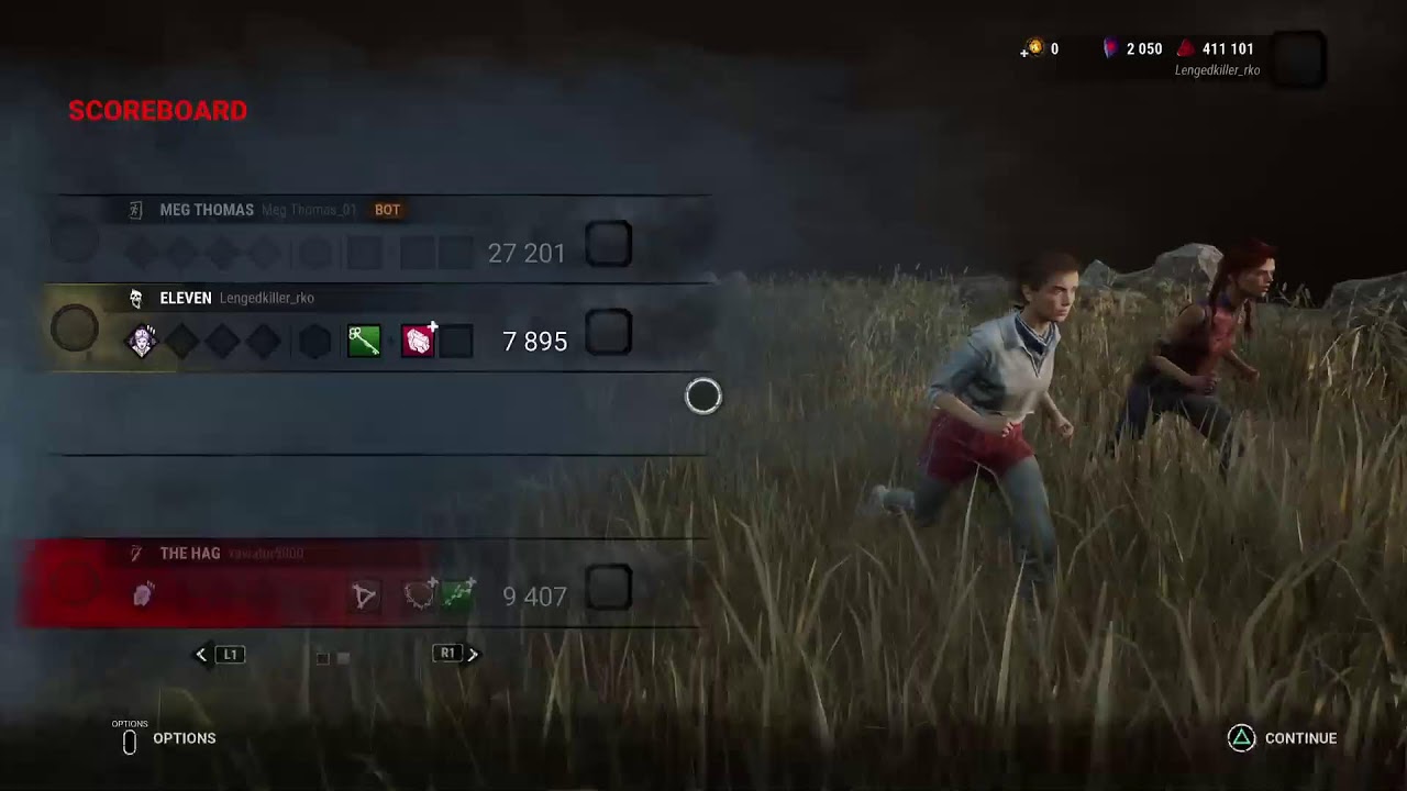 Dead by daylight and raw