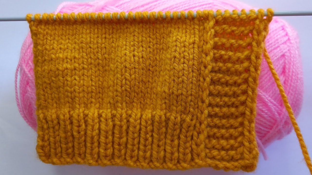 CÓMO TEJER BORDES PERFECTOS EN DOS AGUJAS, palitos, tricot.curso principiante🥰