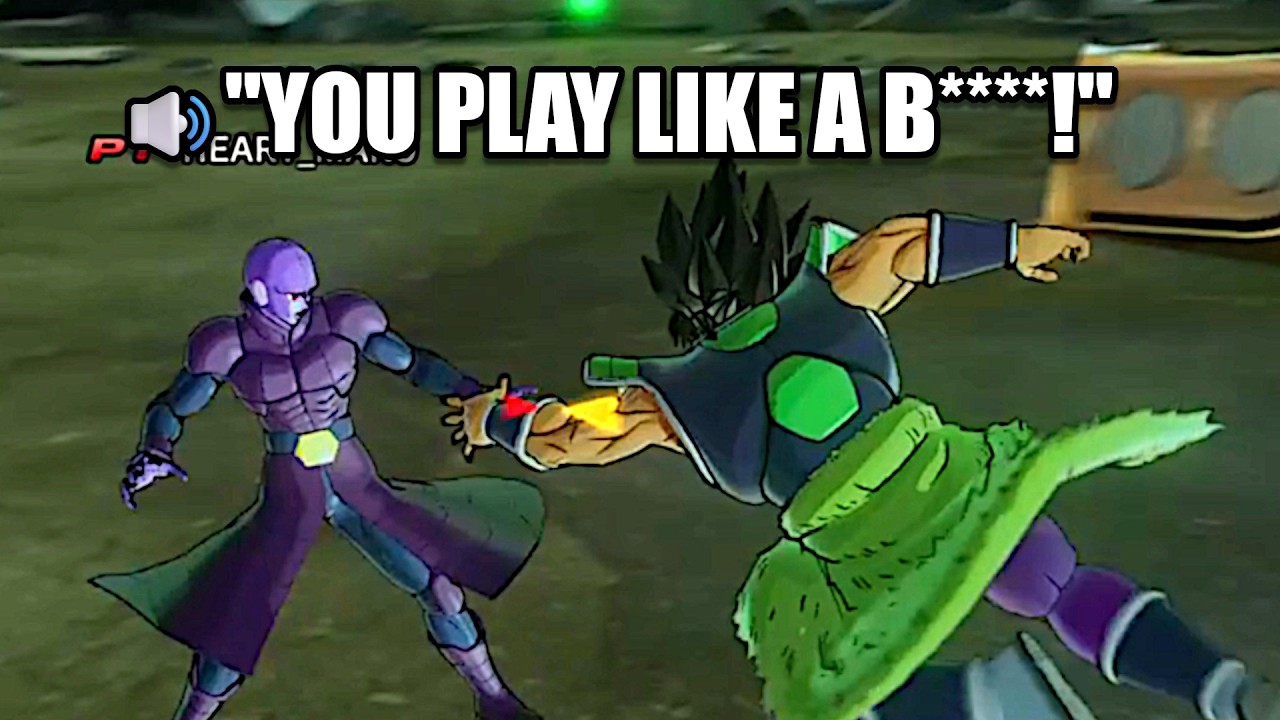 Trash Talker Gets Mad When He Loses To Broly!