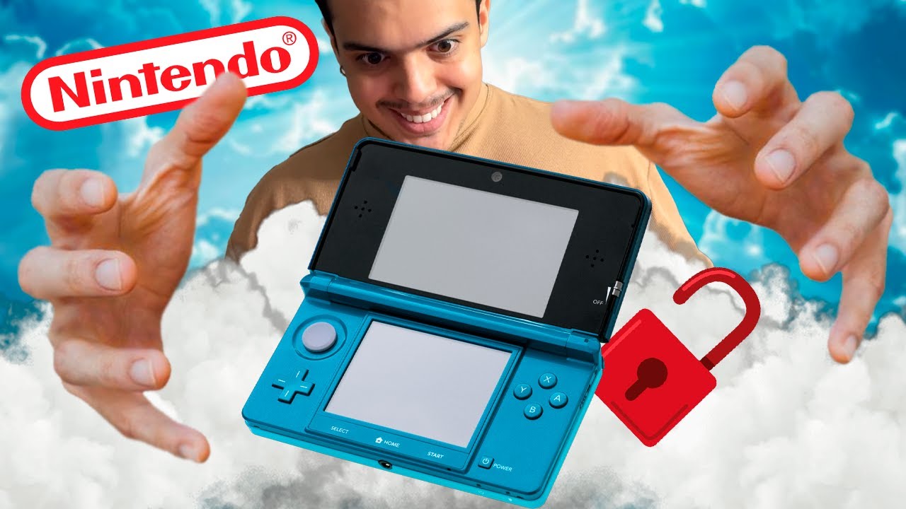 Eu comprei um NINTENDO 3DS DESBLOQUEADO! (tudo isso pq eu tava estressado)