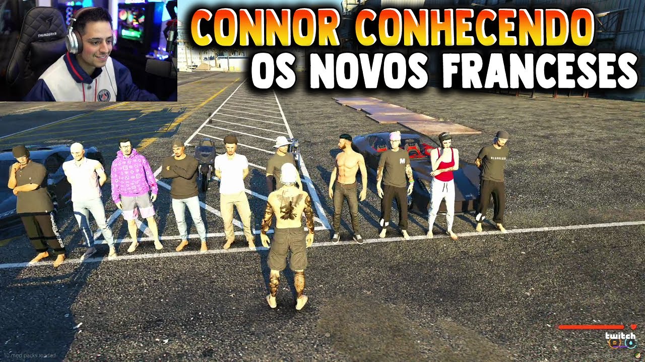 CONNOR CONHECENDO OS NOVOS FRANCESES NO RESGATE DO BOLTZ