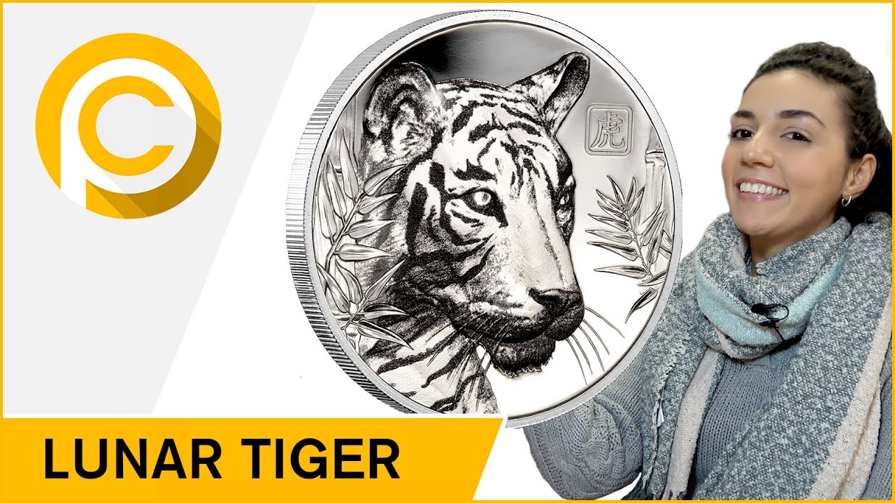 🐯 LUNAR TIGER 🐯 1 Oz Silver Coin 1$ Niue 2022