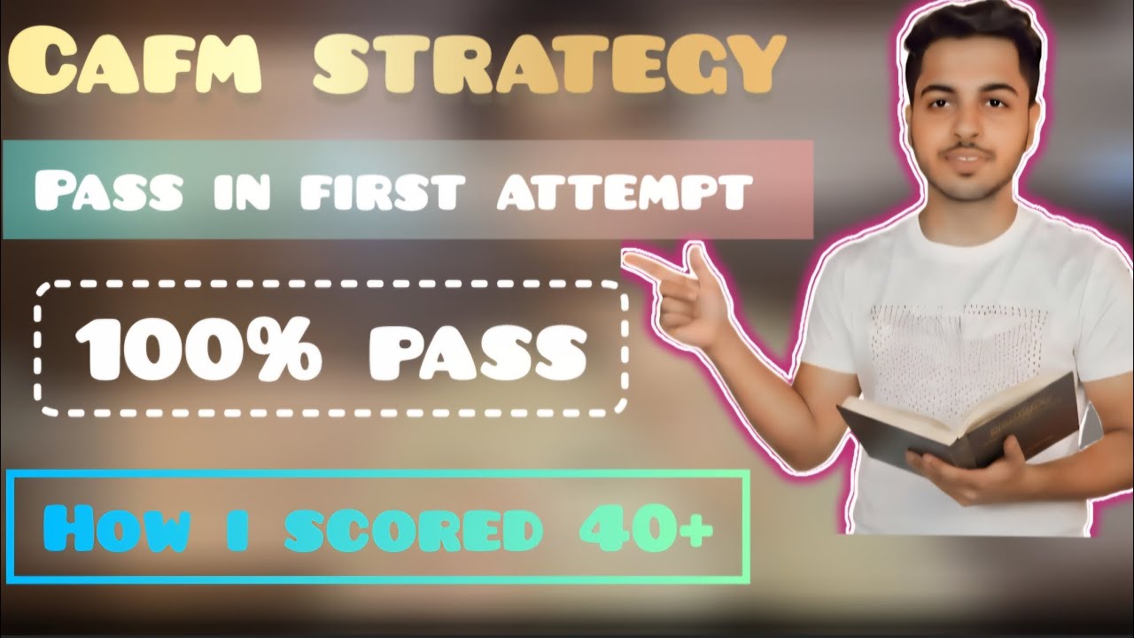 CAFM STRATEGY | LAST CHANCE | HOW I SCORED 40+ | CS EXECUTIVE DECEMBER 2025 |