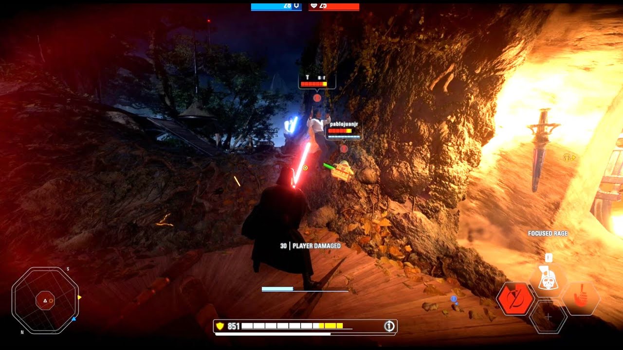 Being a TANK with Darth Vader | HvV - Star Wars Battlefront II