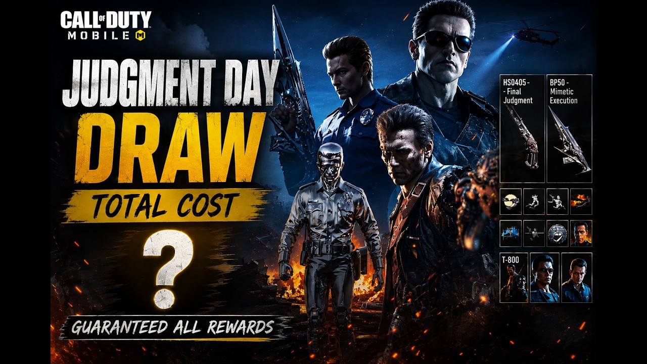 How Much CP Does the Terminator Judgment Day Draw Cost? | Full Draw Cost Revealed | COD Mobile