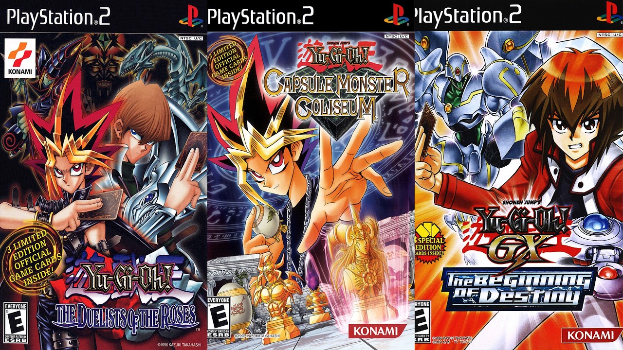 All Yu-gi-oh! Games On Playstation 2 (2001 - 2007)
