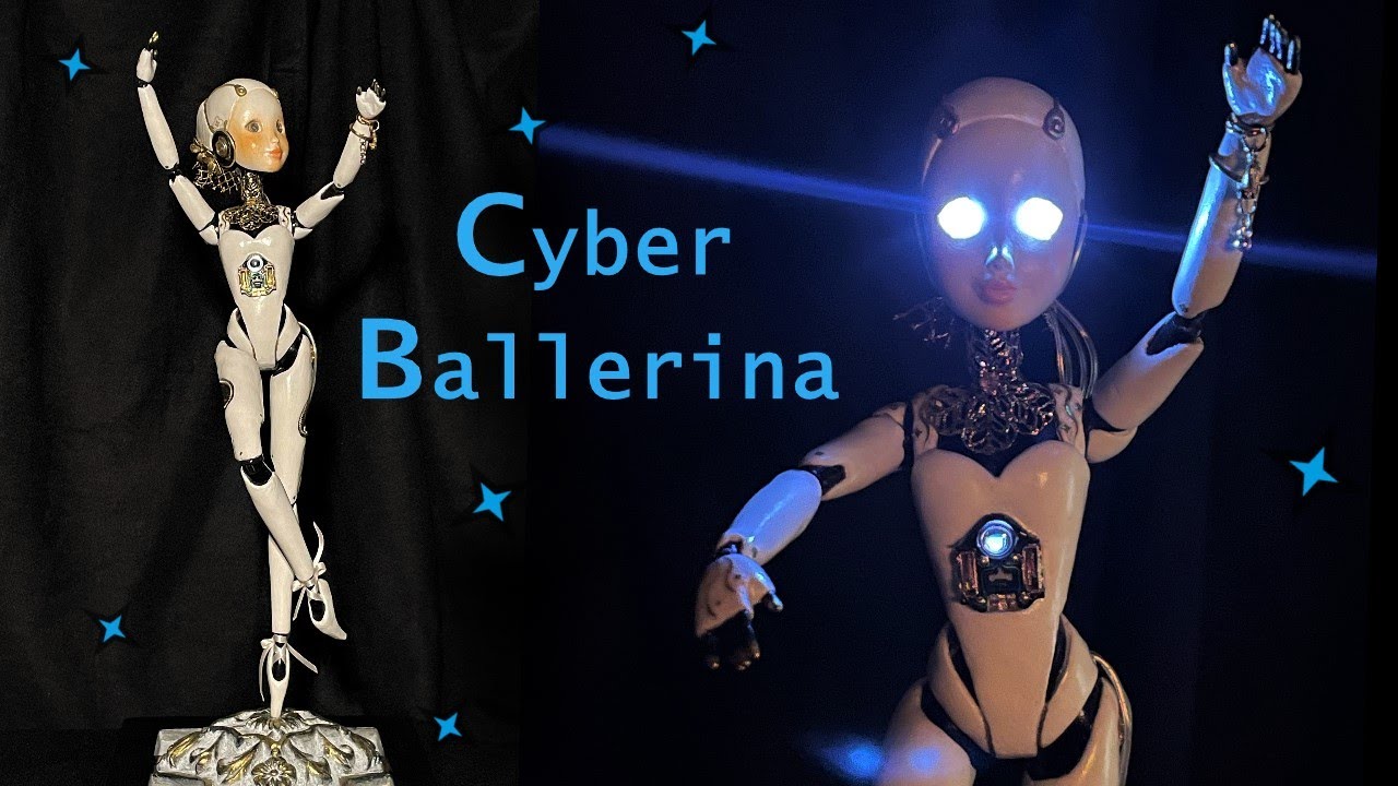 Repaint! Cyber Ballerina Custom OOAK Doll