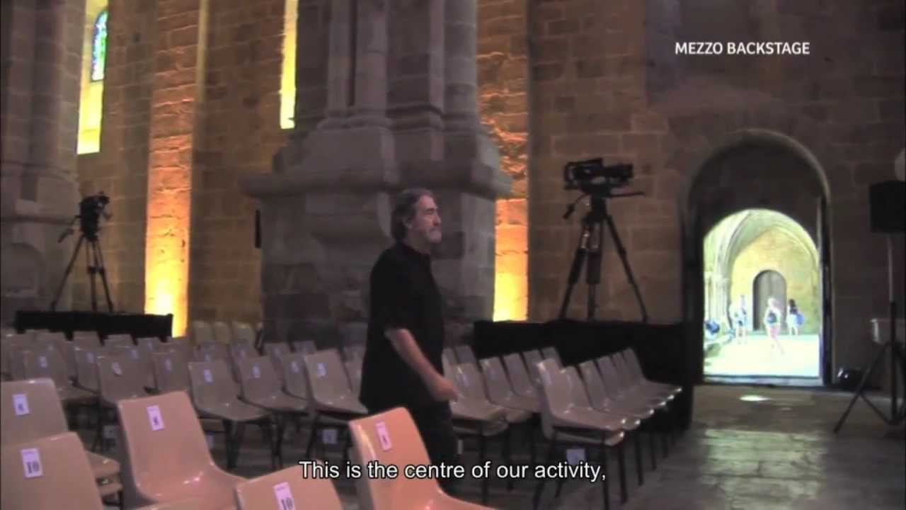 Jordi Savall a Fontfroide. Mezzo Backstage.
