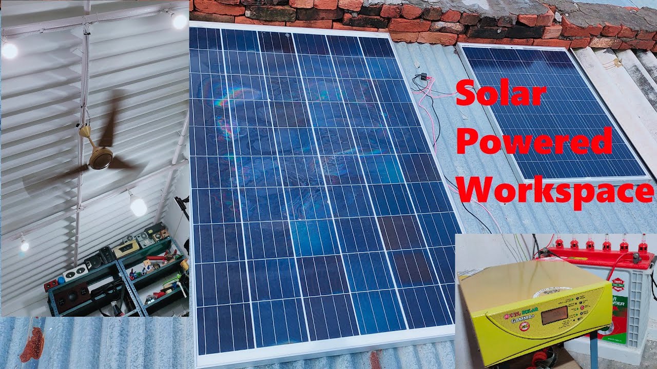 DIY Solar Generator for My Workshop
