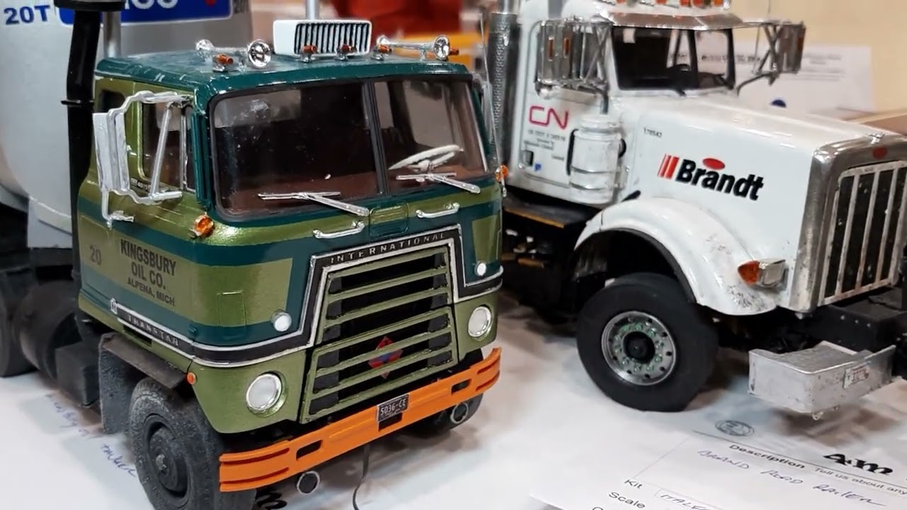 4M MAYHEM Model show. Feb,3 2024. Video #1 BIG RIGS.