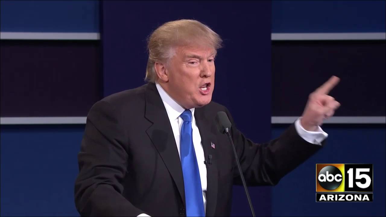 DT: Will release my taxes for HC emails 2016 Presidential Debate - Donald Trump vs. Hillary Clinton