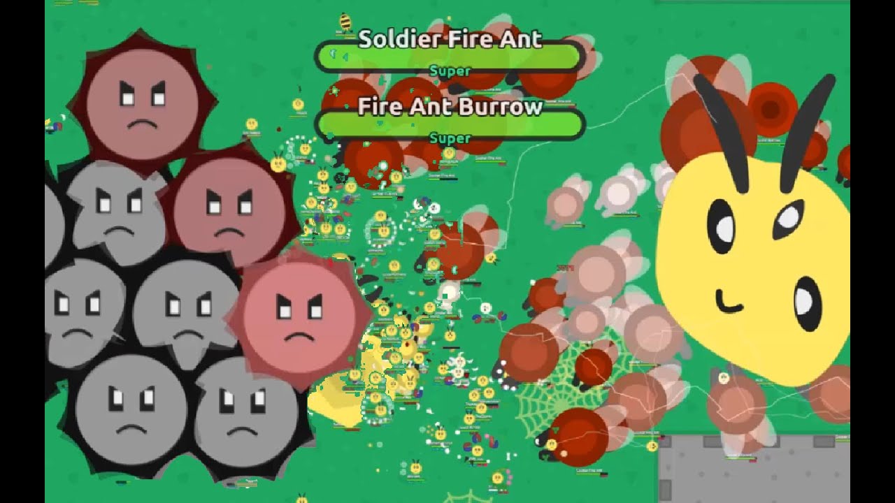Florr.io - Flowers vs Giant M28 Fight!!!