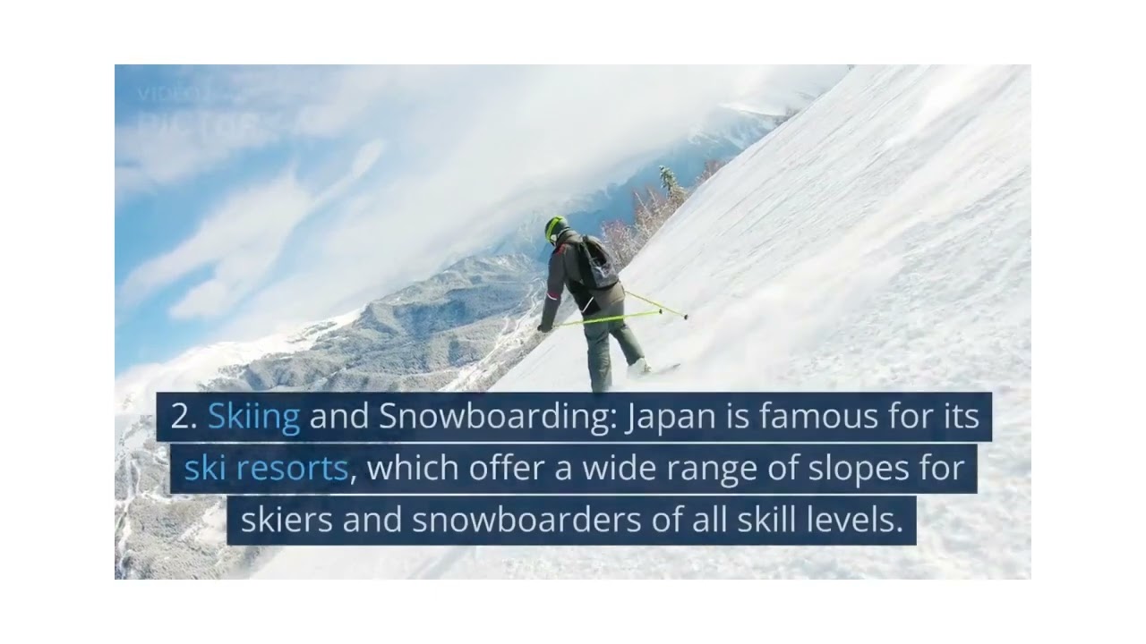 Top 5 Adventure places & sports in Japan