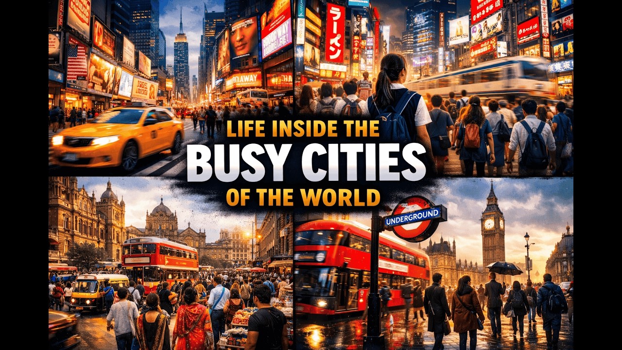 Life Inside the Busy Cities of the World