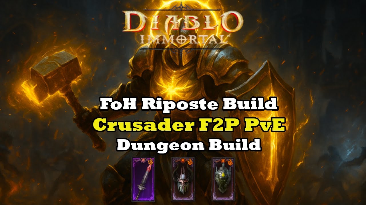 Ultimate Crusader Dungeon Build Guide – Clear Fast & Tank Everything!