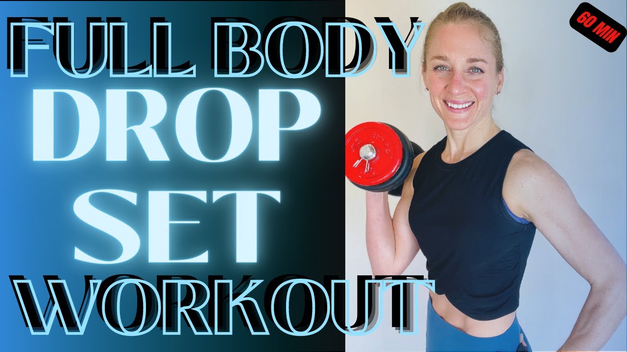 Full Body Drop Set Dumbbell Workout | 60 mins