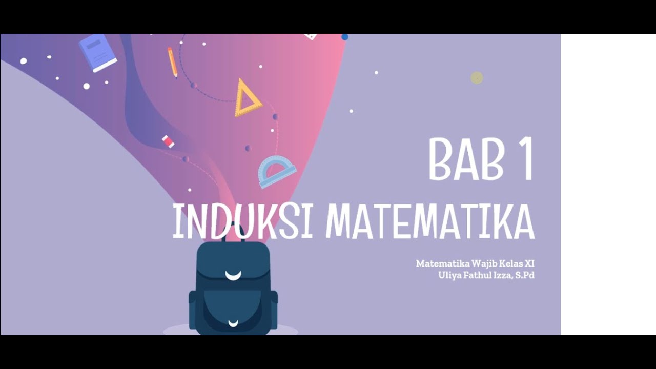 Induksi Matematika Barisan bilangan (PART 1)