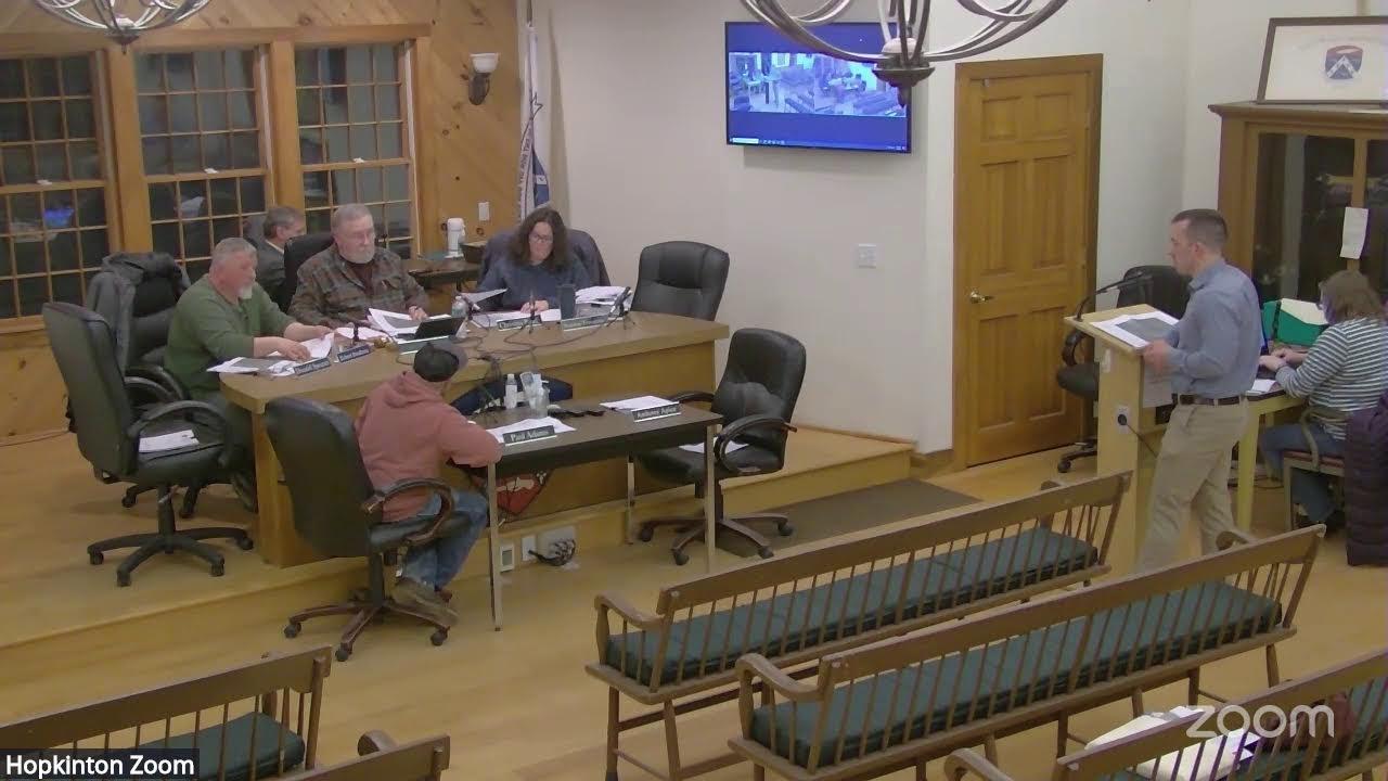 Planning Board Meeting- March 4