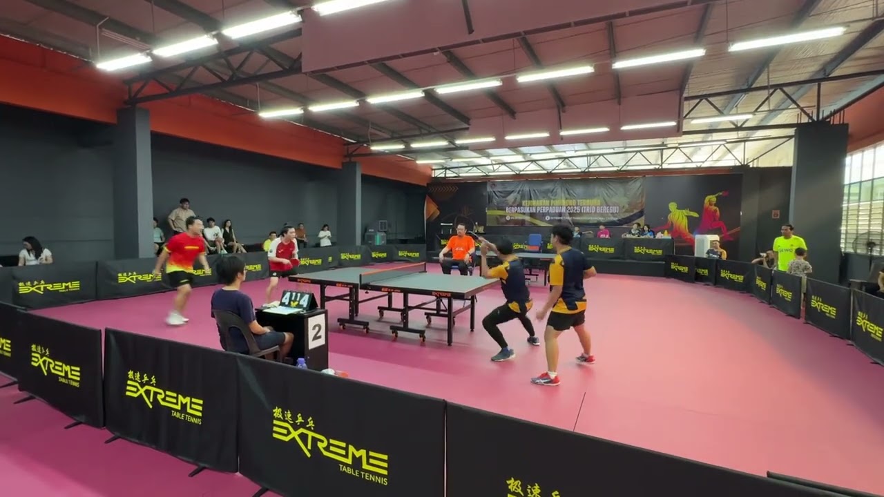 Kejohanan Ping Pong Terbuka Berpasukan Perpaduan 2025 (TRIO BERGU) Final Round (1)