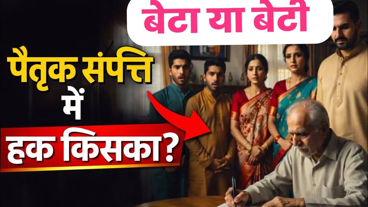पैतृक vs स्वार्जित संपत्ति — सबसे आसान कानूनी समझ “पैतृक संपत्ति में किसका हक? By Satish Sir 