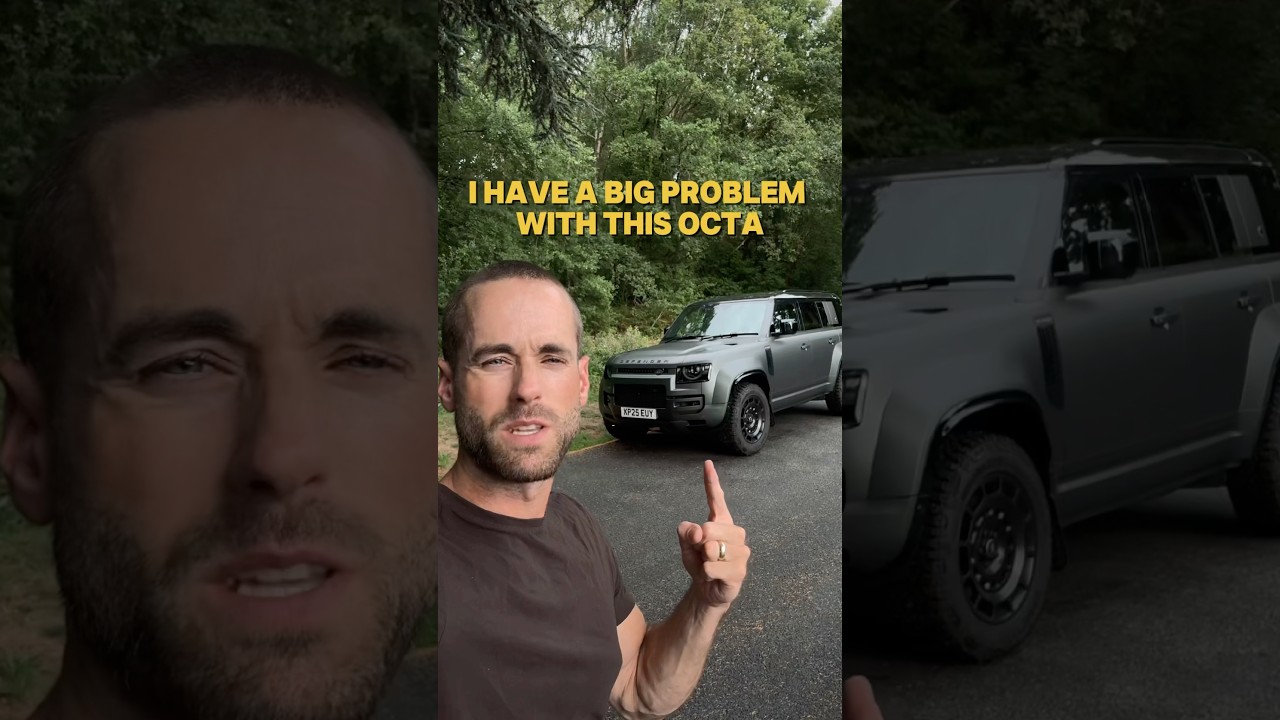A problem with the Defender OCTA 👇👀  #defender  #defenderocta #defender110 #suv