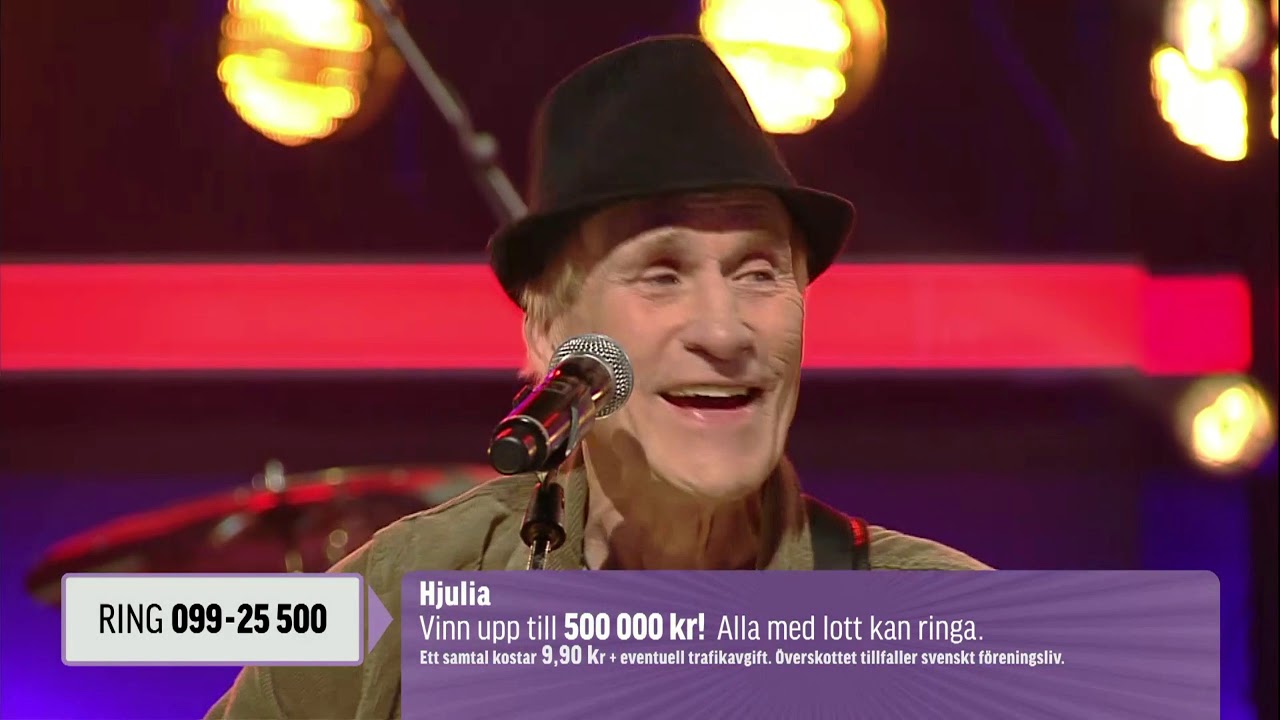 Familjen Sigfridsson - Sjung en sång med mig Live BingoLotto 6/10 2019