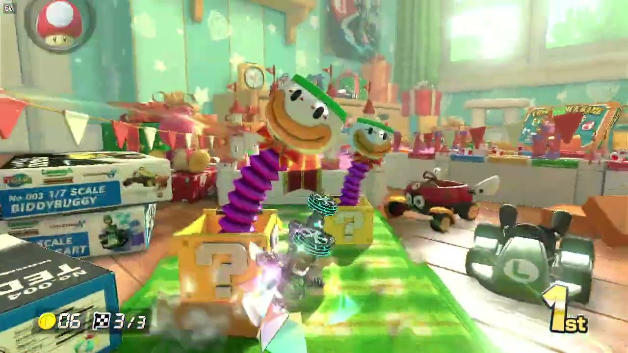 Steam Deck Emu | Mario Kart 8 (Cemu) - Bell Cup Gameplay | No Commentary