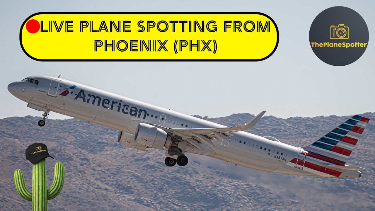 🔴 LIVE Plane Spotting | Phoenix Sky Harbor International Airport (PHX) ✈️ | 4/2/26