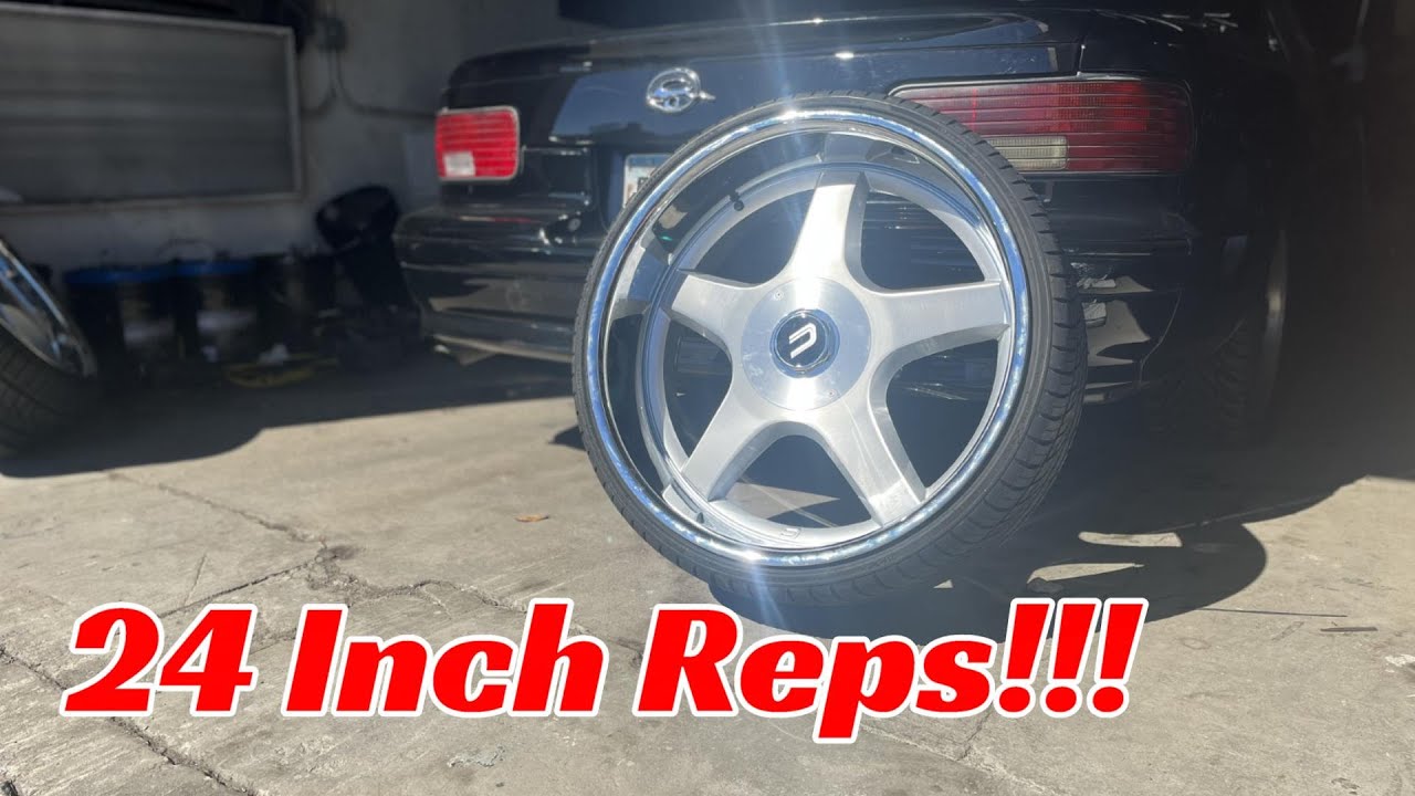 1996 Impala SS mounted  up on 24 inch Culture Classic wheels and New Brakes