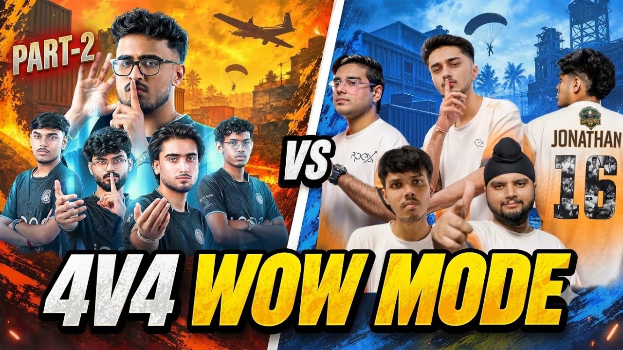 TAG vs RGE Again 4V4 Wow Mode Custom Room | 4v4 Wow Mode | TAG vs RGE | BGMI | BGMIdiaries 