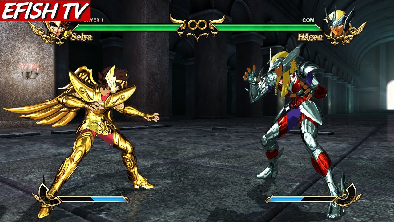 Sagittarius Seiya vs Merak Hagen (Hardest AI) - Saint Seiya: Soldiers' Soul