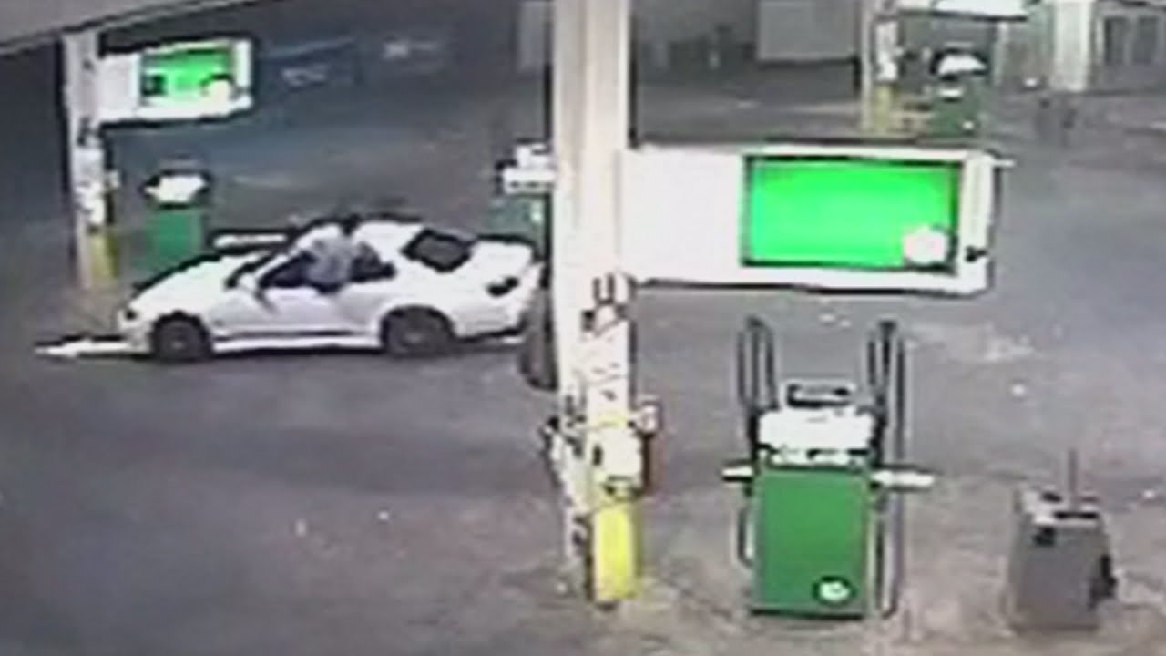 Man 'ninja jumps' through car window to stop thief from stealing his car