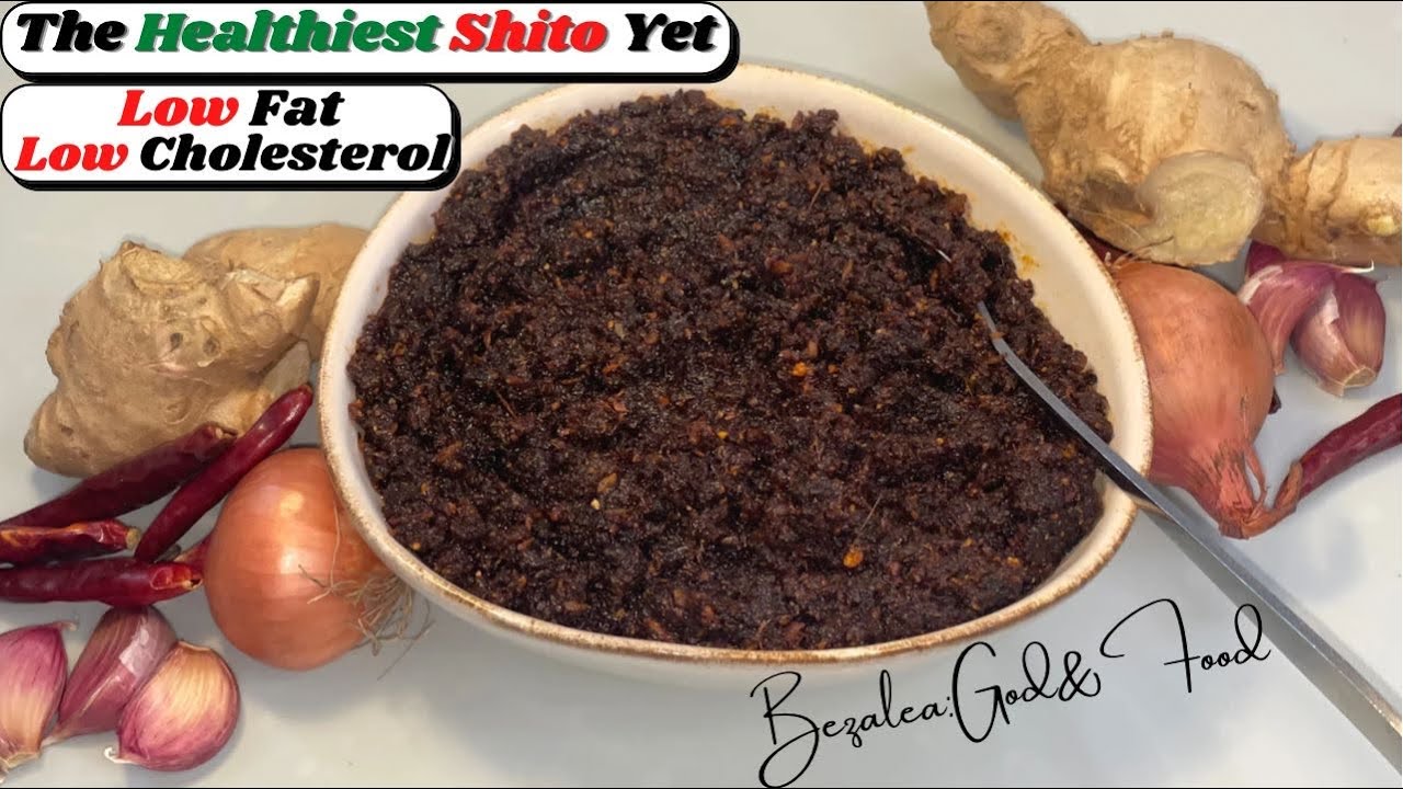 LOW Fat! LOW Cholesterol Shito|| The Healthiest Shito Recipe Yet|| Ghana Shito Recipe