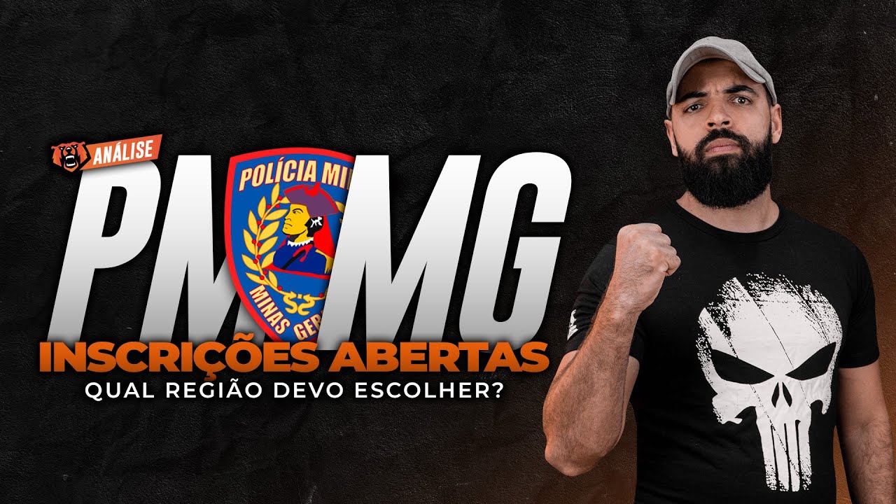CONCURSO DA PMMG SOLDADO - INSCRIÇÕES ABERTAS | QUAL REGIÃO DEVO ESCOLHER?