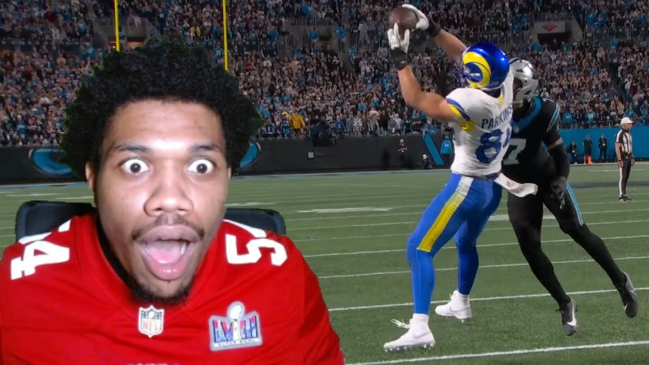 PUKA NAKUA A DOG! Обзор матча Los Angeles Rams против Carolina Panthers. Реакция на матч плей-офф...
