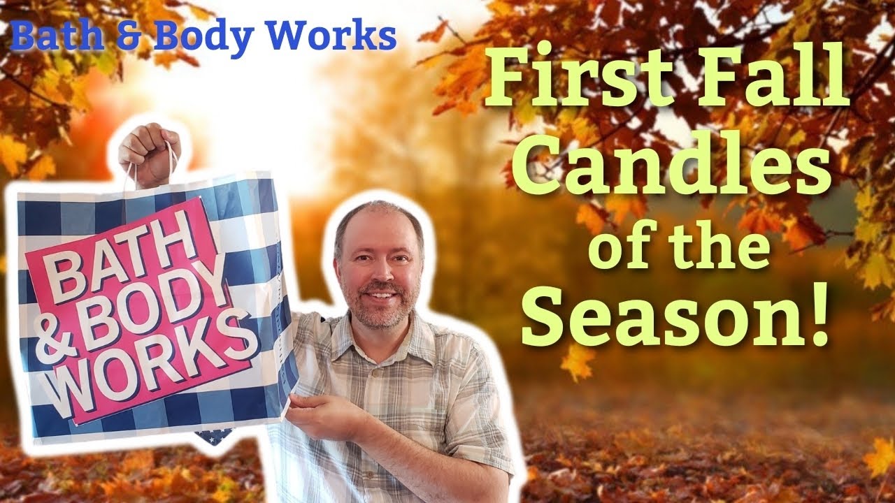 Bath and Body Works First Fall Candle Haul of the Season 2024