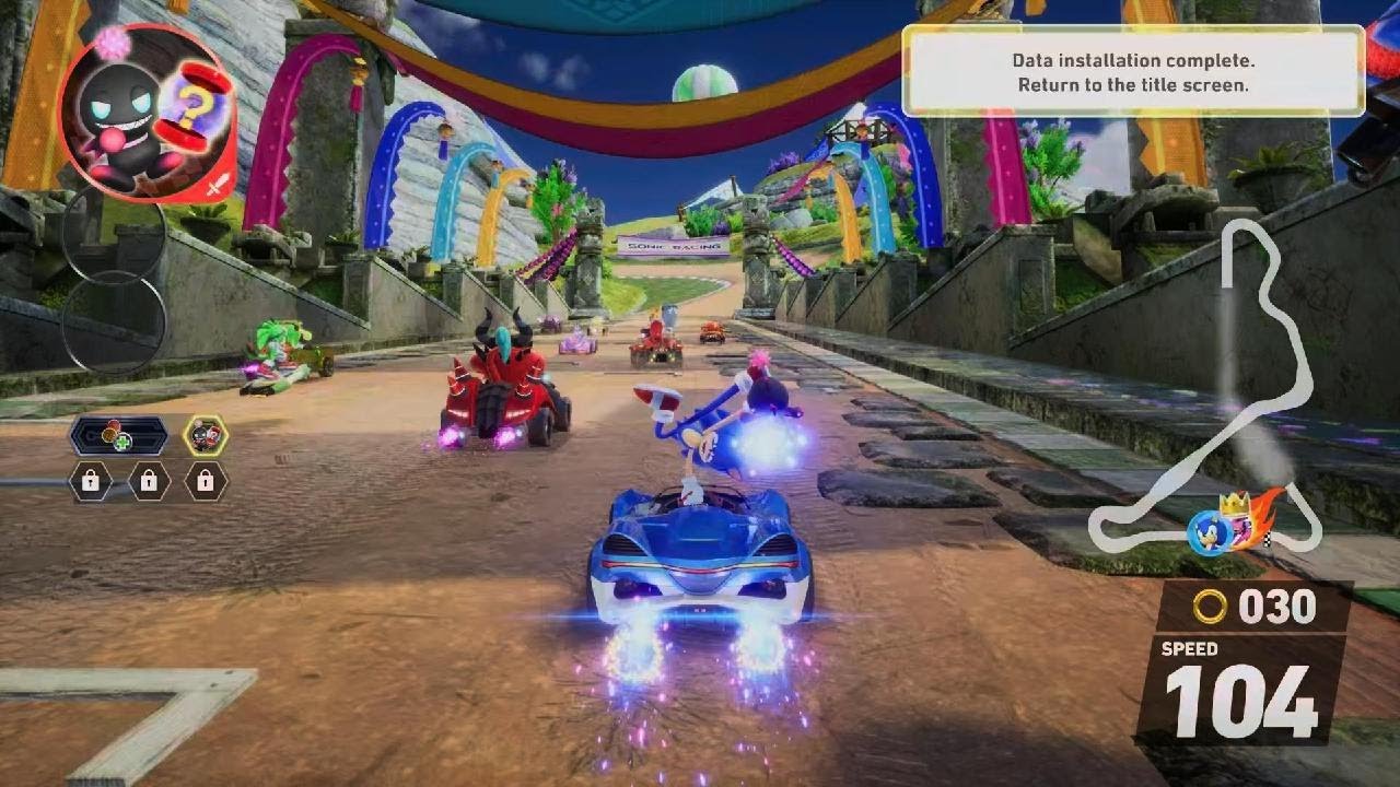 Playing Sonic Crossworlds for the first time 😃