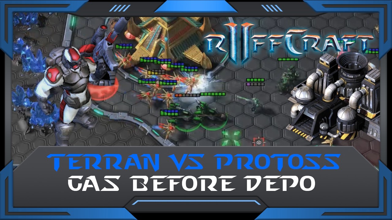 StarCraft 2 (RuFF Highlight): Gas Before Depo