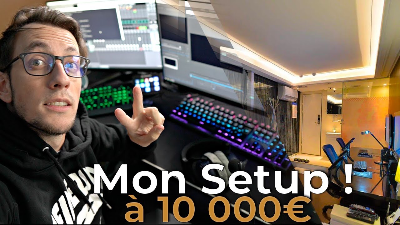 Je monte mon Setup à 10 000€ (Vlog)