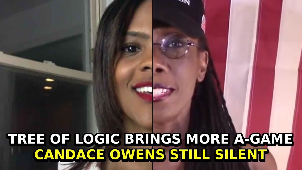 Tree of Logic (Facts) vs Candace Owens A.K.A. Red Pill Black (Feelings/Lies) - Facts Win