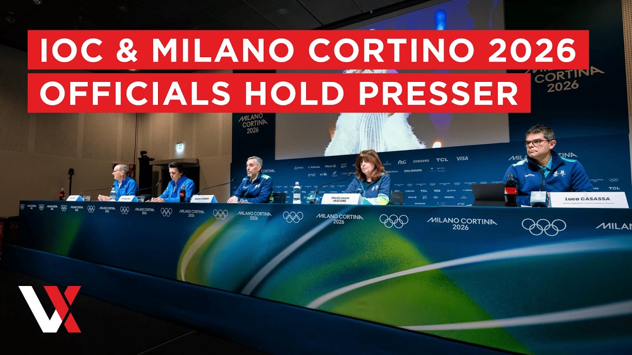 LIVE | Milano Cortina 2026 & IOC Officials Hold Presser In Milan For Winter Games 2026 | VERTEX