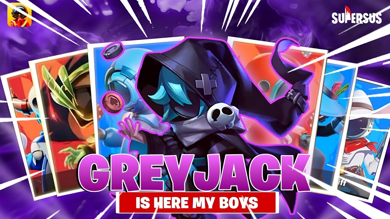 GREY JACK IS HERE MY BOYS 🗿🗿 || DEMON KING GAMING || DKG || SUPER SUS ||