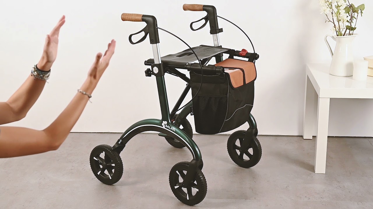 Déambulateur carbone Saljol - Solution ergonomique et sûre de mobilité