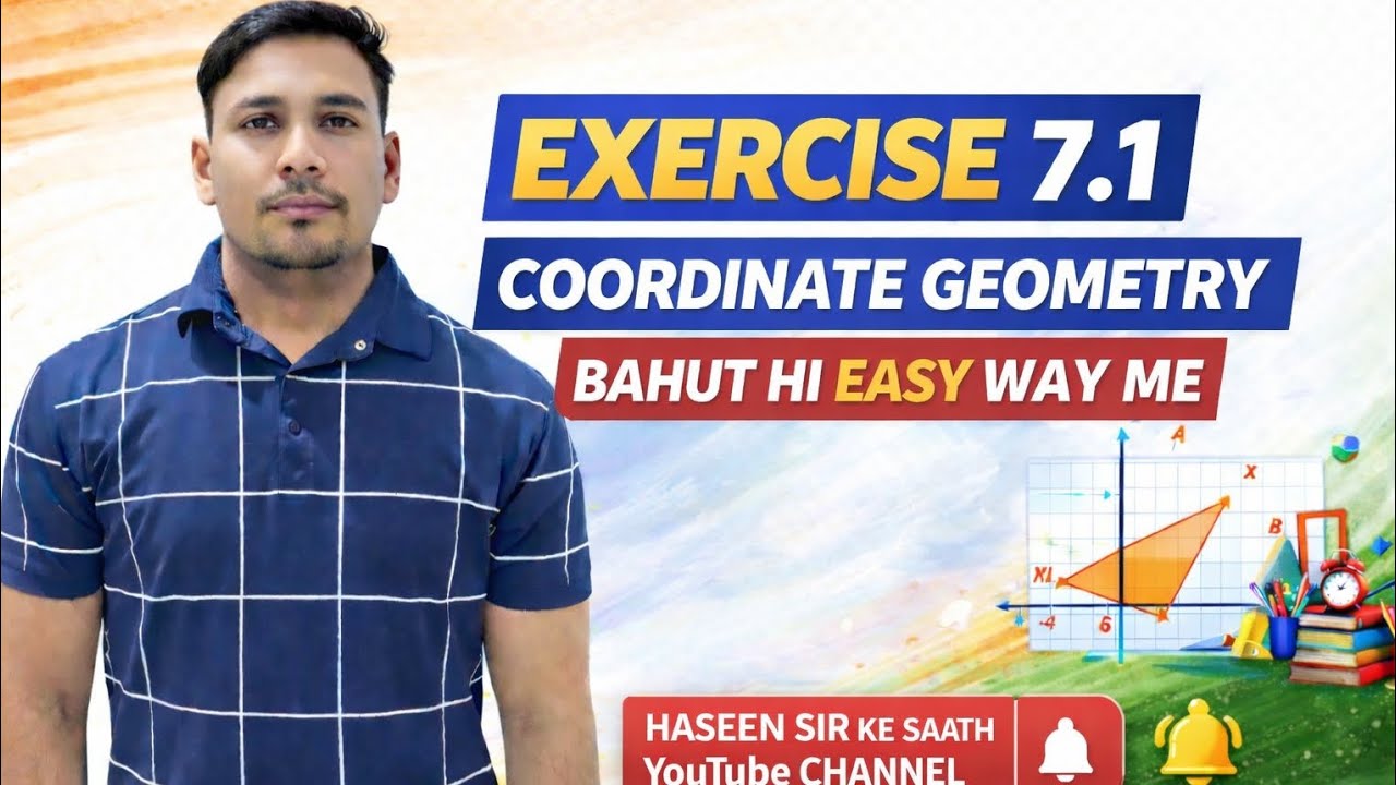 Coordinate geometry exercise 7.1 (Math's ByHaseen) 