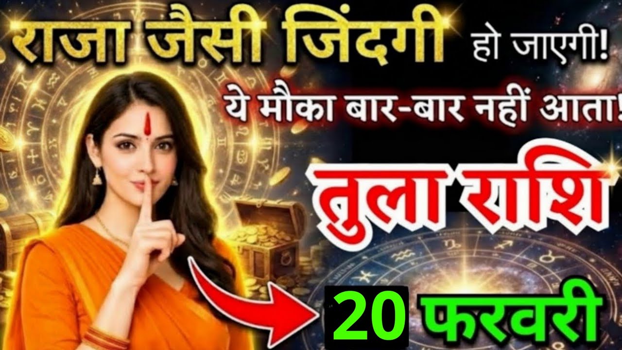 16 फरवरी, तुला राशि वालों राजा जैसी जिंदगी हो जाएगी, Tula Rashi, Aaj Ka Rashifal