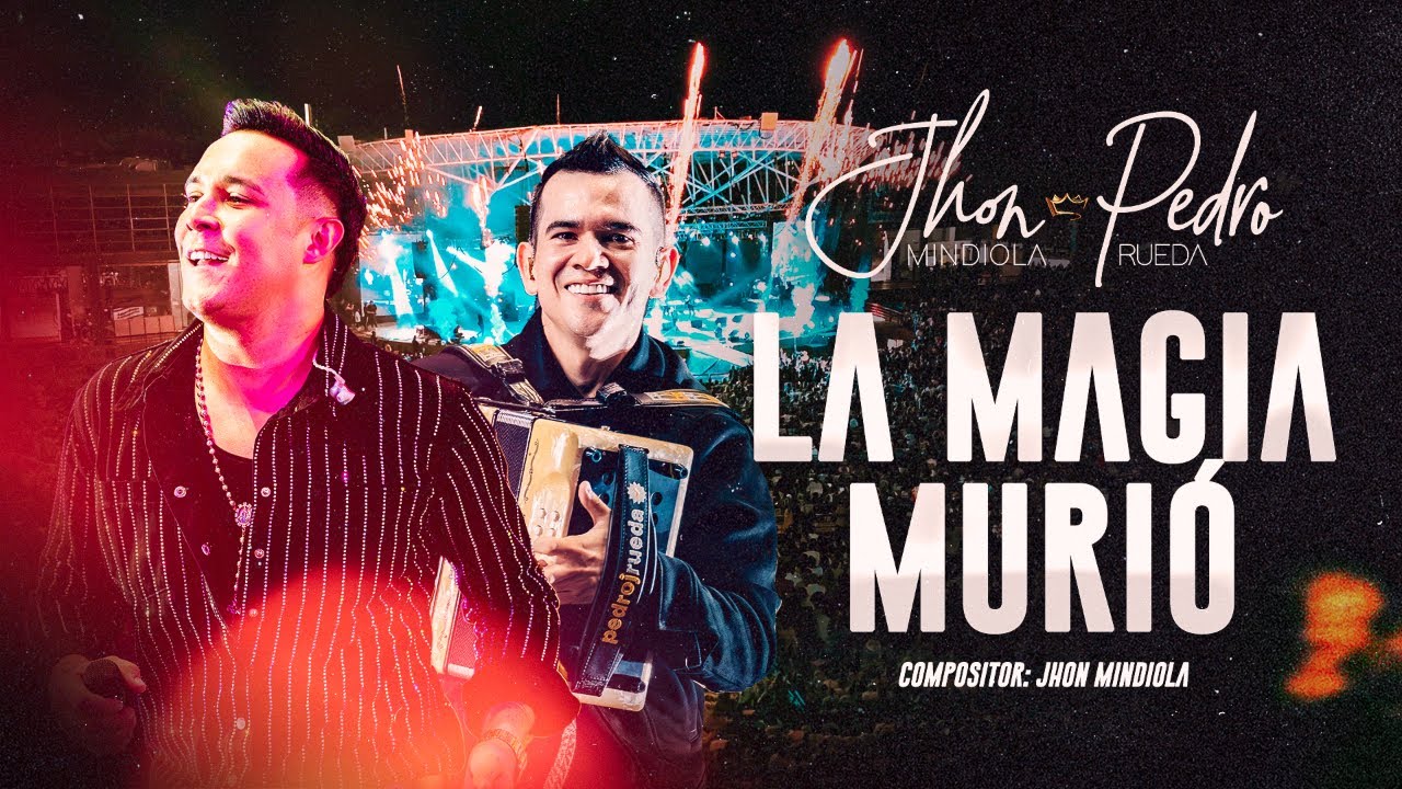 La Magia Murio - Jhon Mindiola & Pedro Rueda (#EnVivo) - Parque de la Leyenda Vallenata