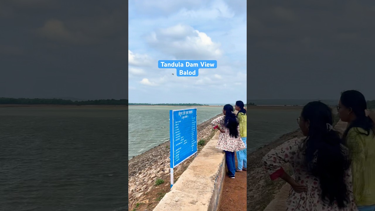 Tandula Dam View Balod CG 🌊 #dam #shorts #balod #chhattisgarh #travel #reelitfeelit #explore