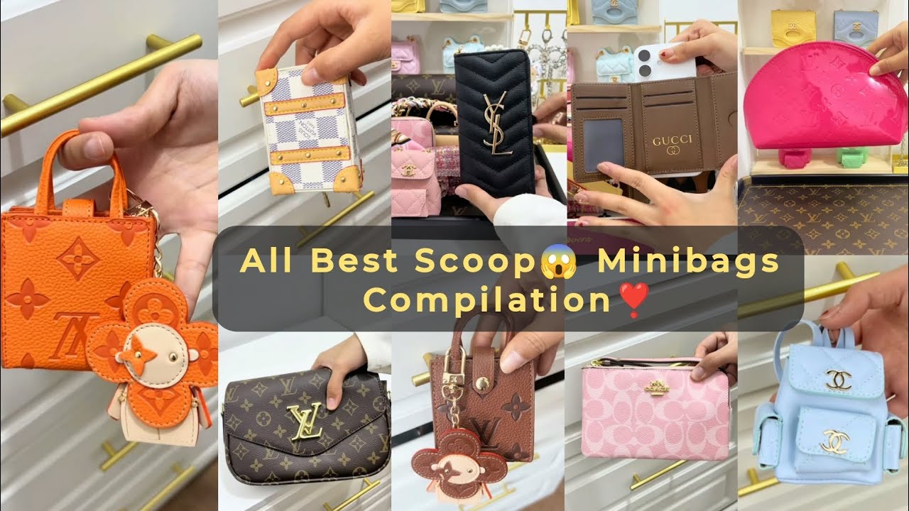 😱New Minibags👜Alert! Combo Compilation😍 More Luxuries bags🤑 at reasonable price❣️Enjoy