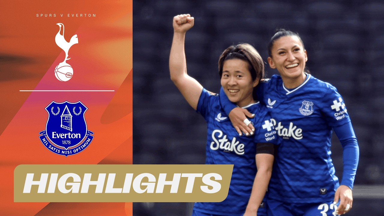 Gago Scores Winner Off the Bench! | Tottenham v Everton | Barclays WSL 25/26