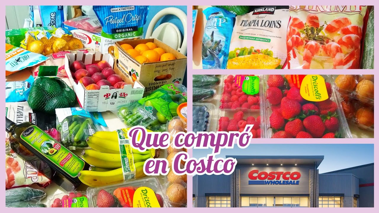 🌸Que compro en Costco 🛍️ Haul de comida 🍎🥚Mi despensa 🥩🥑Compras de comida 🍓🍞 Zuzyline 🌸